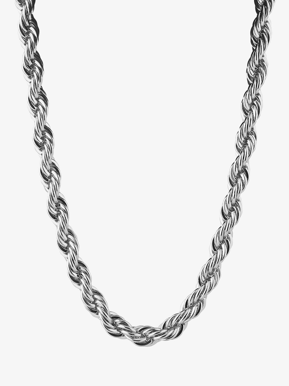 PCMUSSI Necklace - silver colour